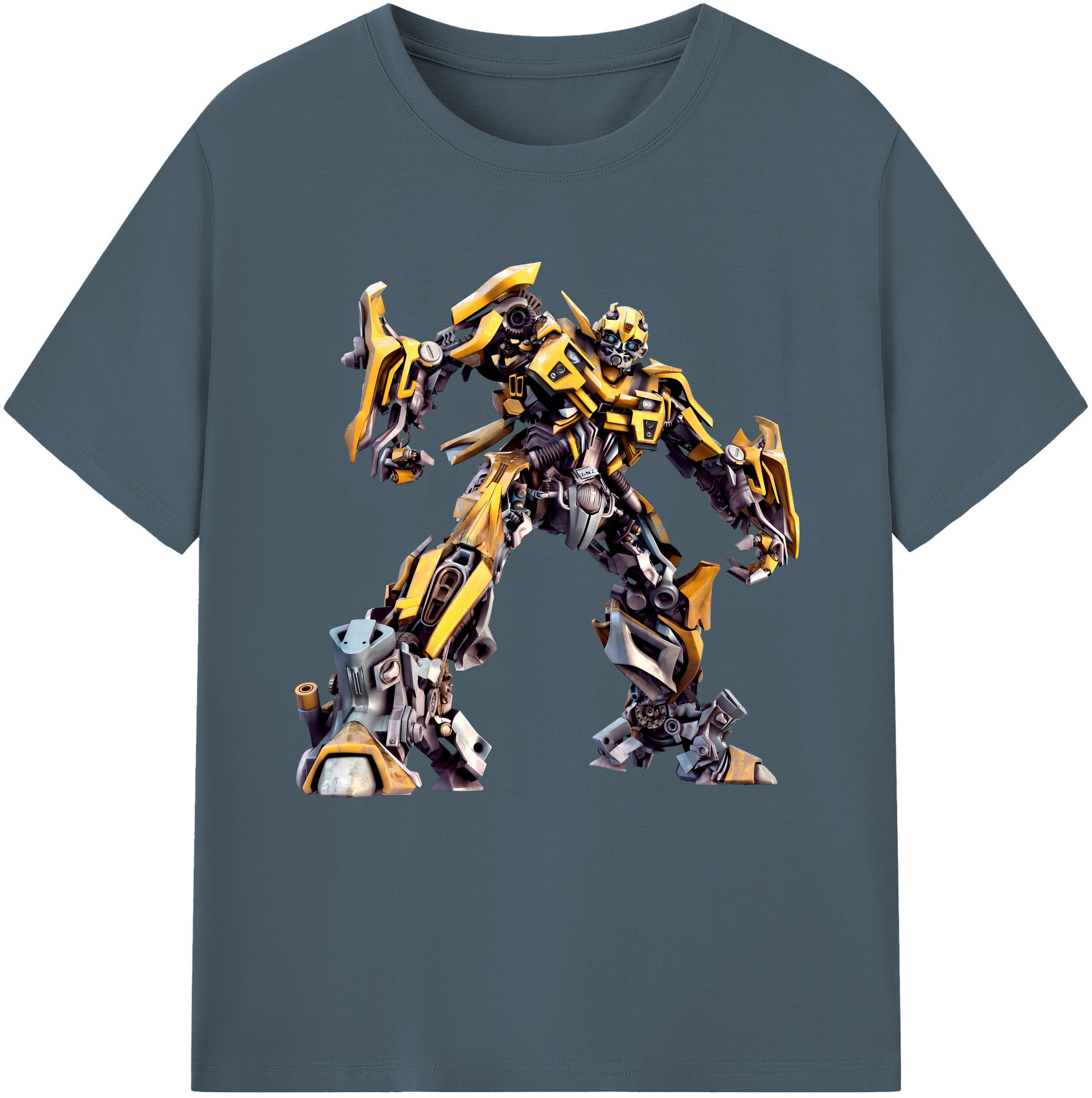 （画像用） Transformers トランスフォーマー 綿100％半袖Tシャツ（フロントプリント）